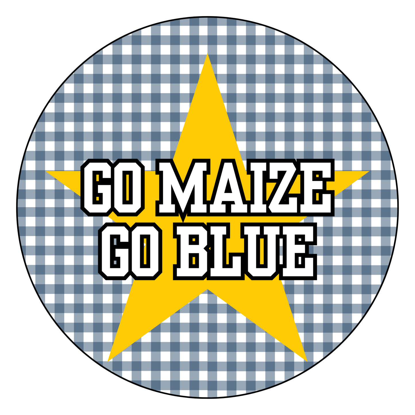 Gingham Star "GMGB"