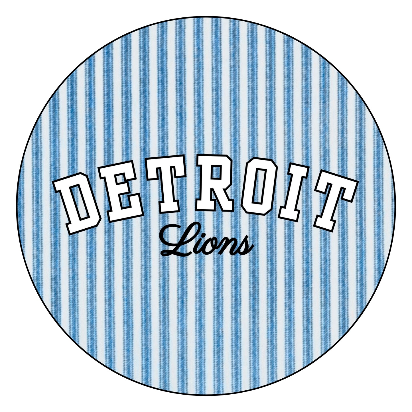 Retro Curved "Detroit Lions"