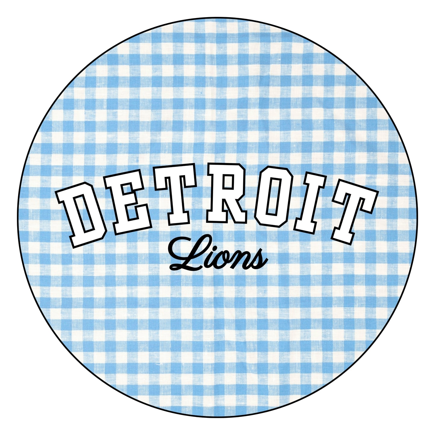 Retro Curved "Detroit Lions"