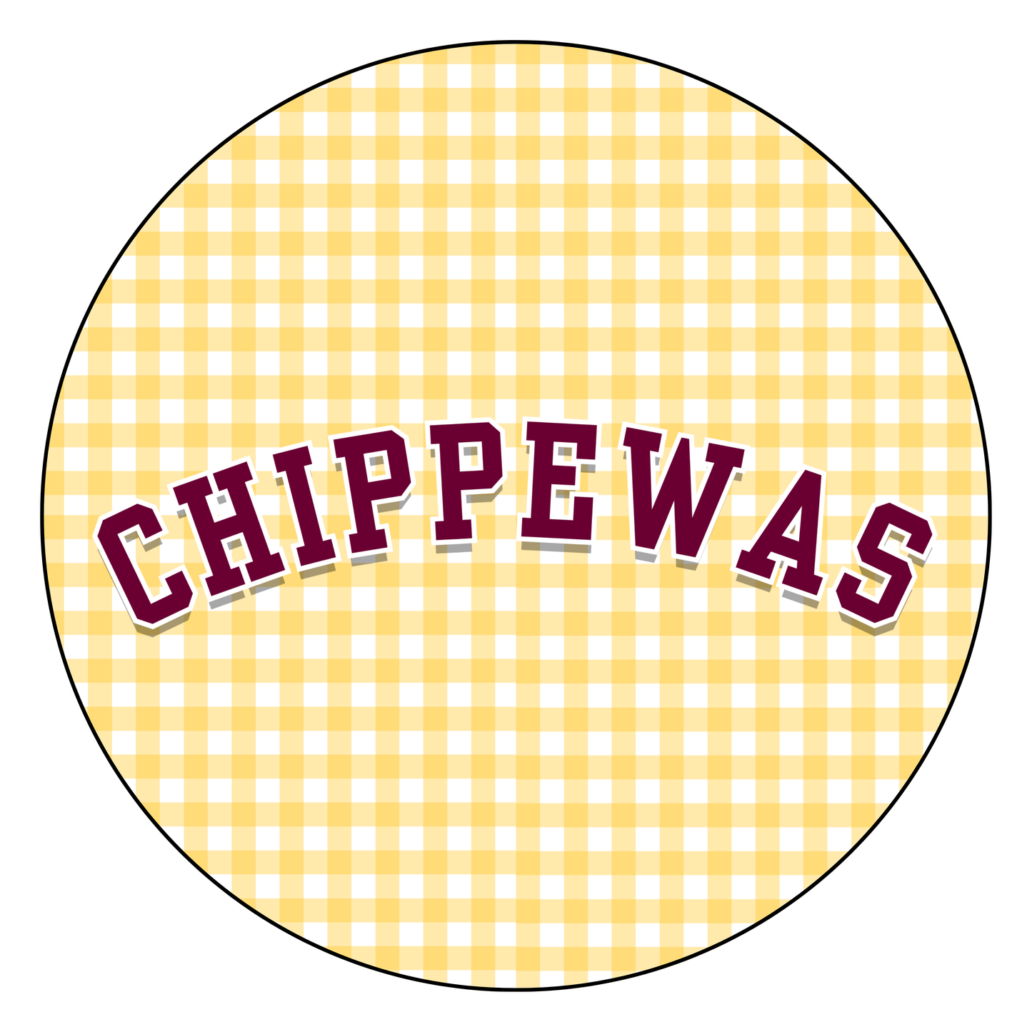 Retro Curved "Chippewas"