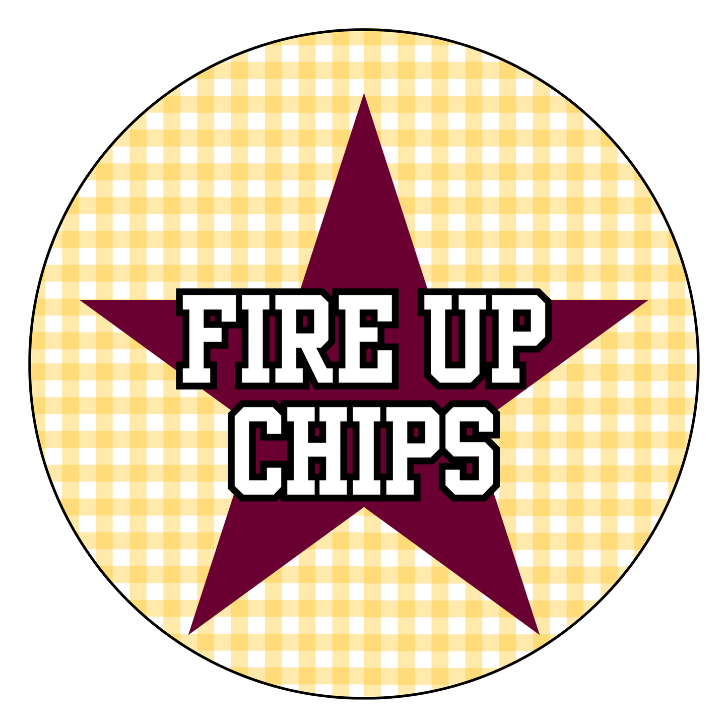 Gingham Star "Fire Up Chips"
