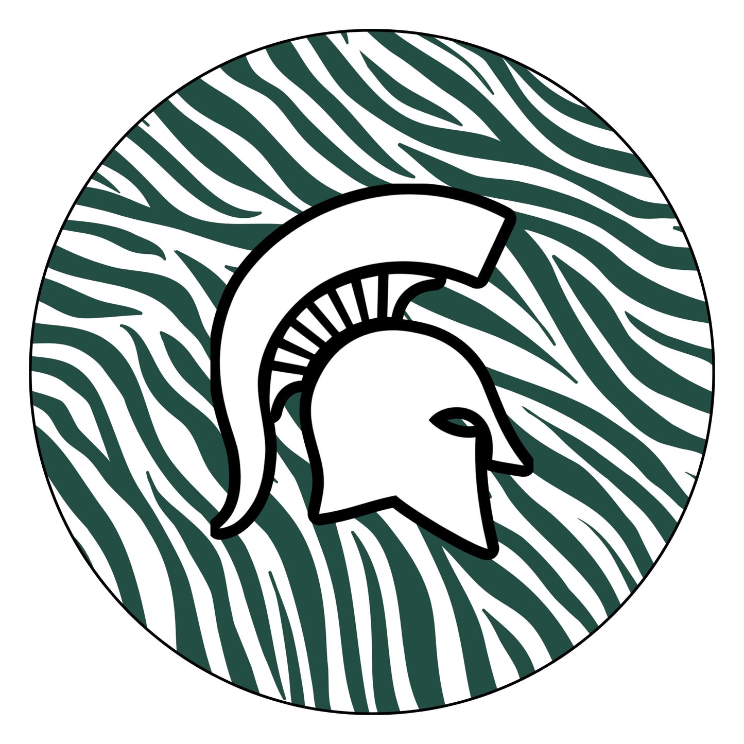 Zebra "Sparty"