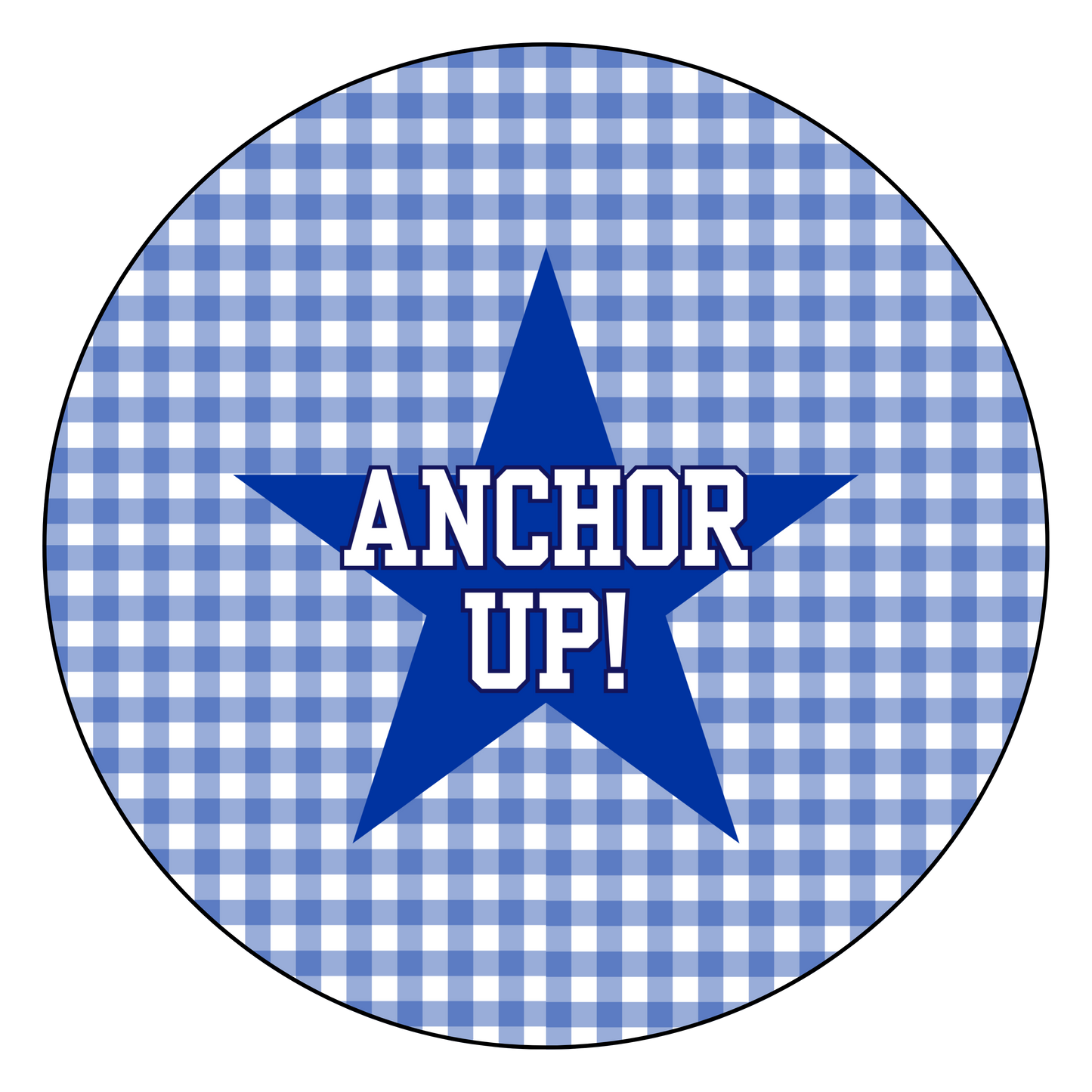 Gingham Star "Anchor Up"