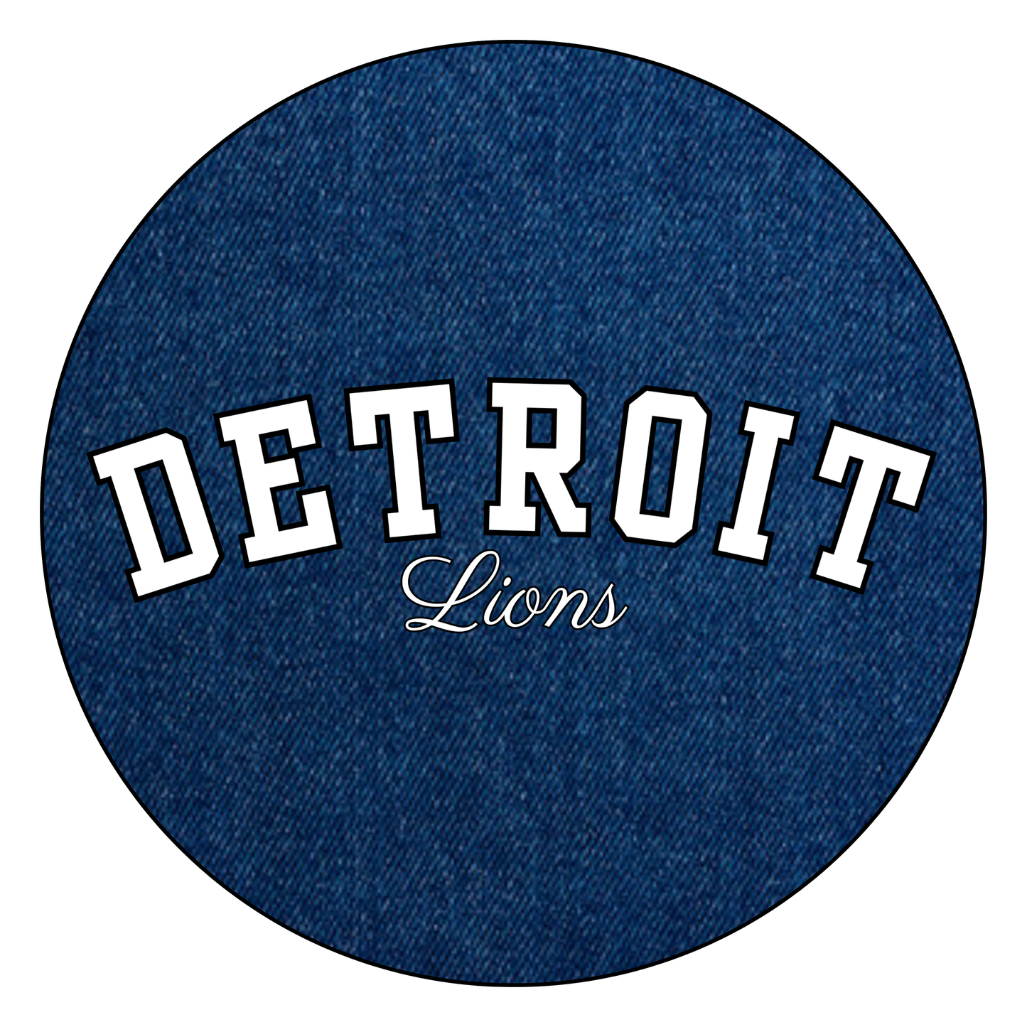 Denim "Detroit Lions"
