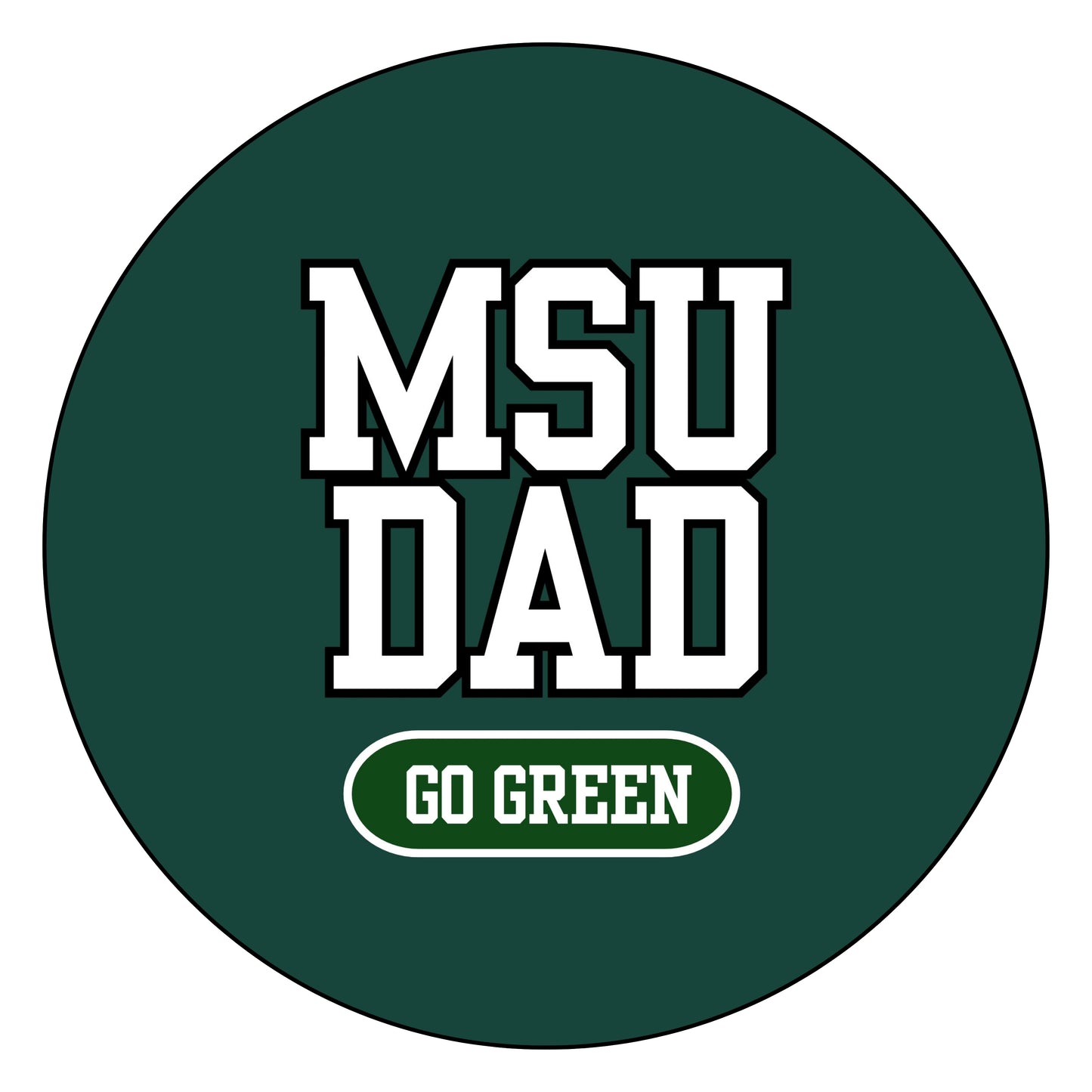 Green "MSU Dad"