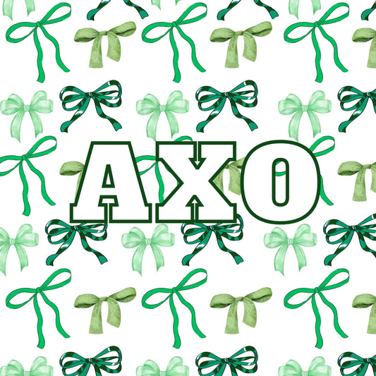 Bow Background Sorority