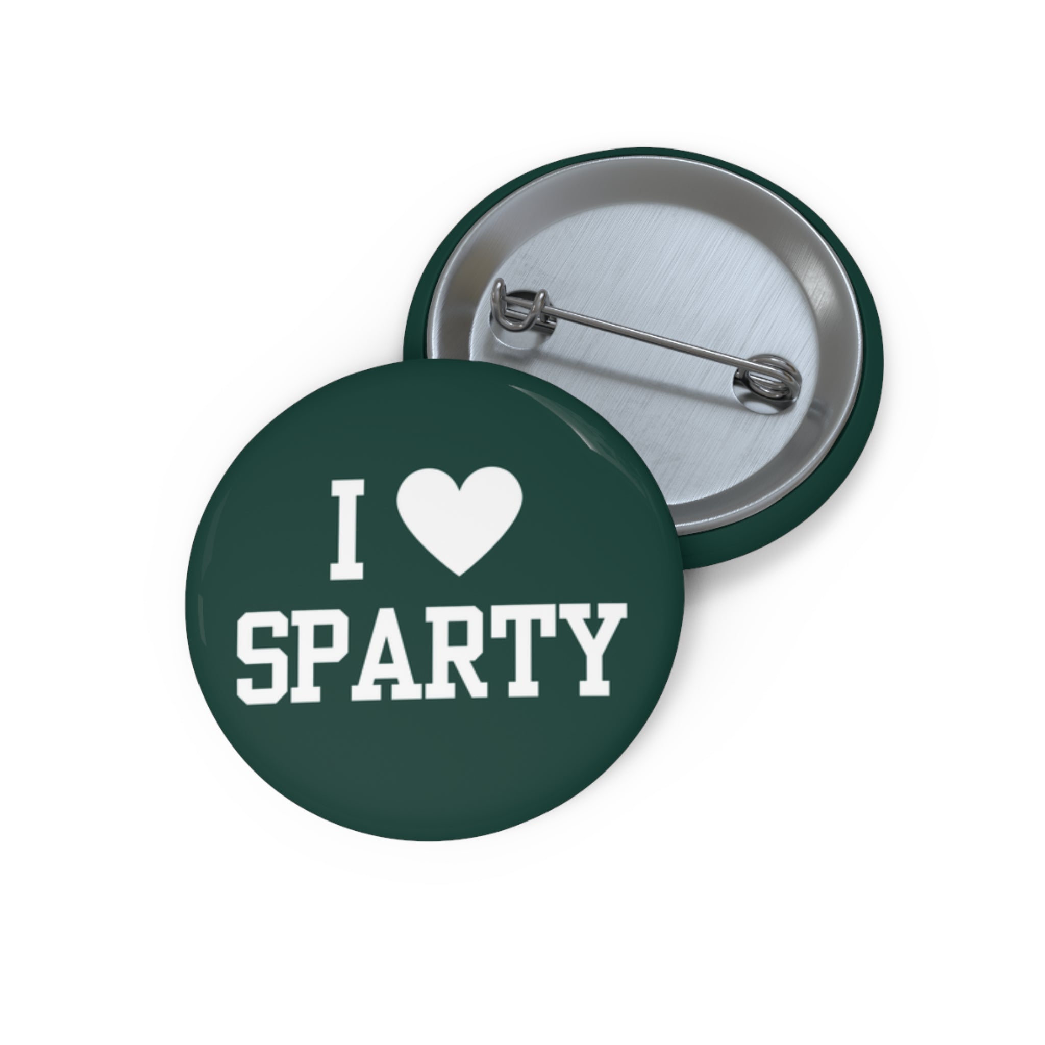 Green "I <3 Sparty"