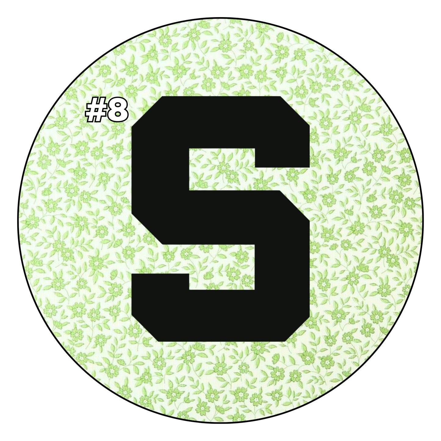 Block Letter S Designs