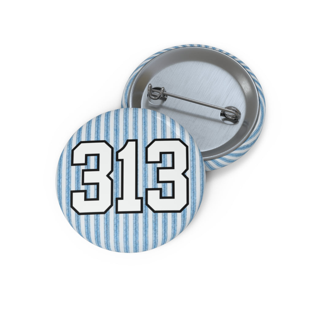 Striped "313"
