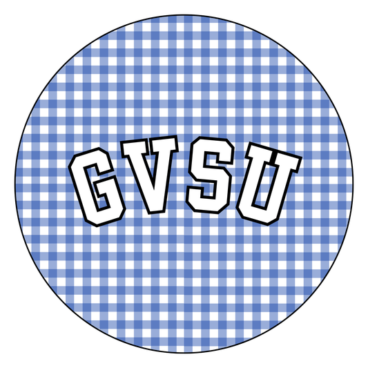 Retro Curved "GVSU"