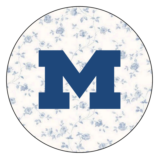 Floral "M"