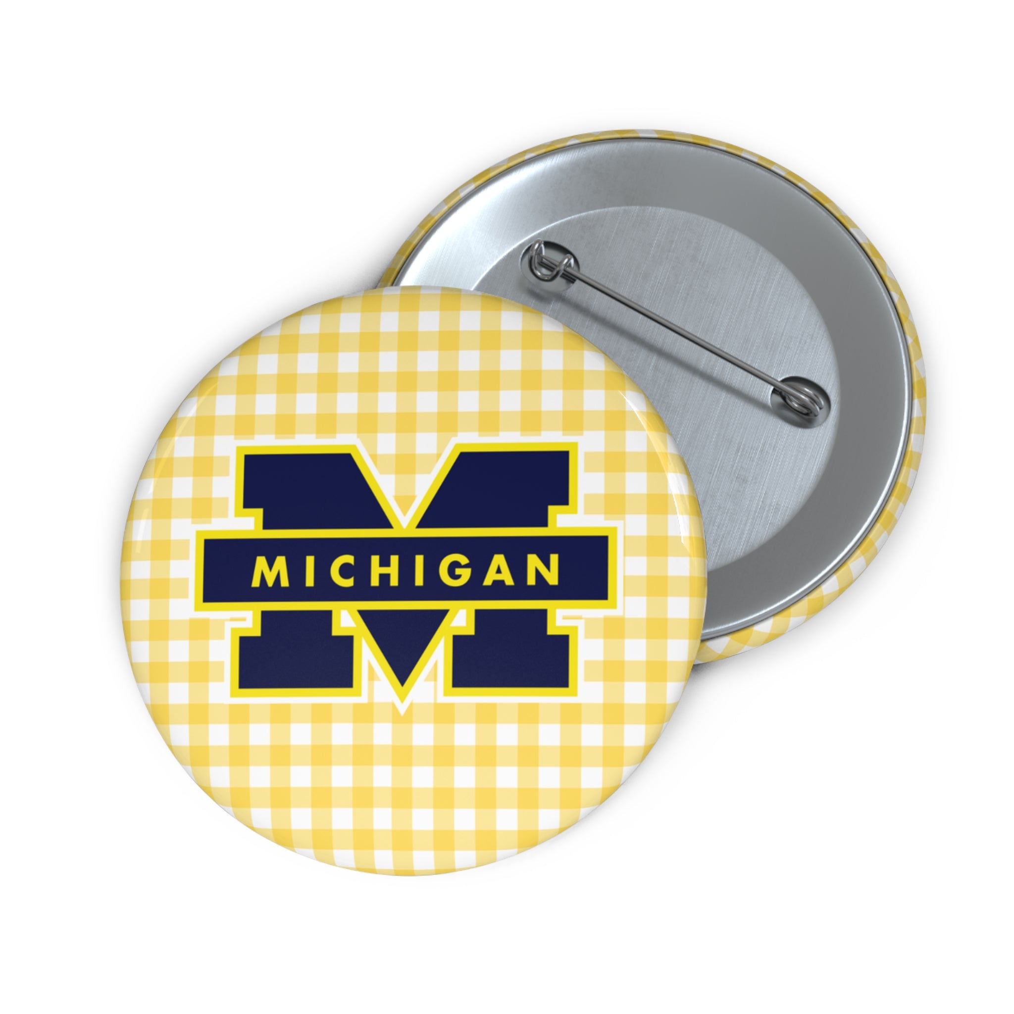 Gingham "M"