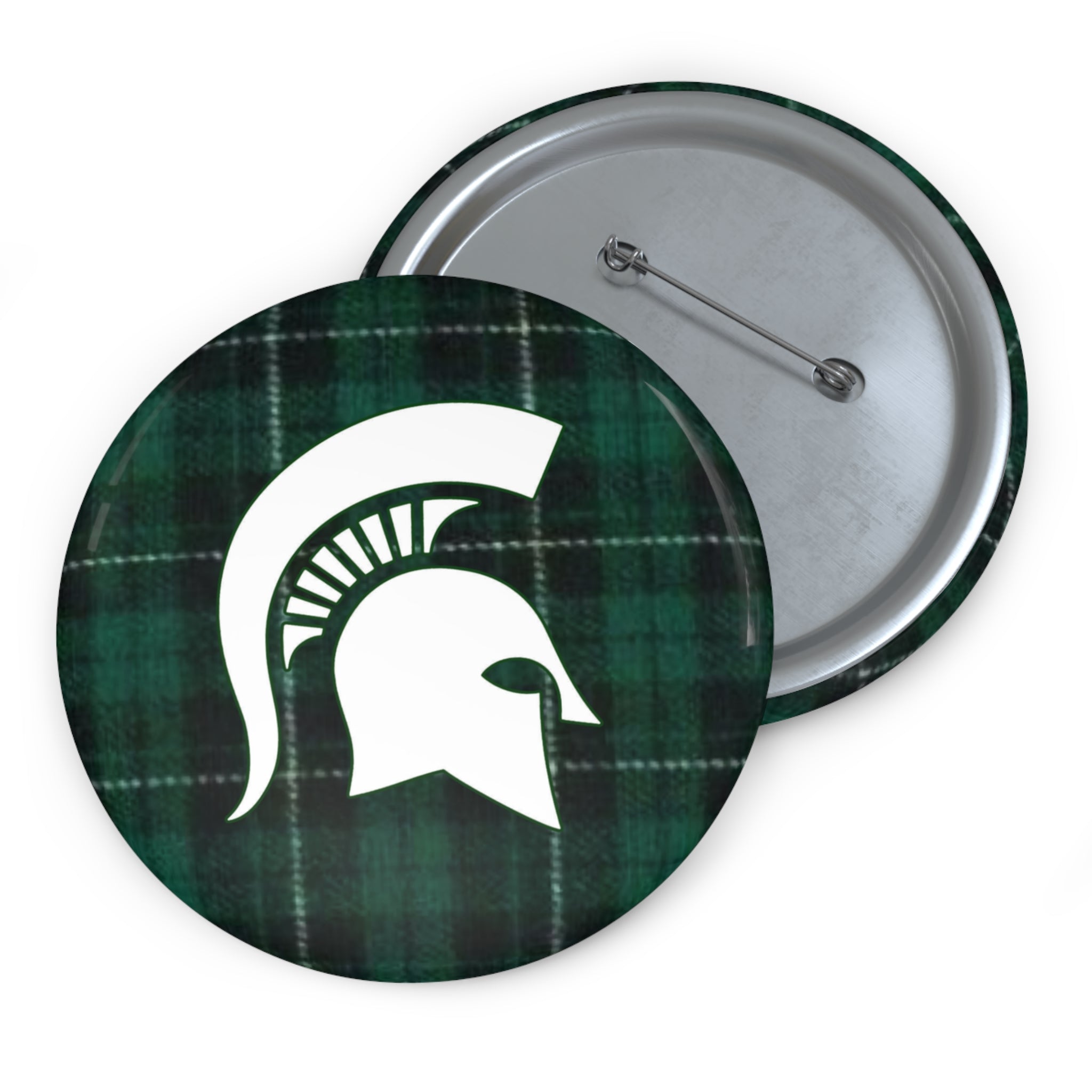 Plaid Sparty Head