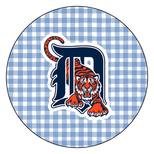 Detroit "D" With Tiger