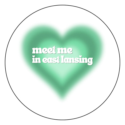 Meet Me in East Lansing Heart