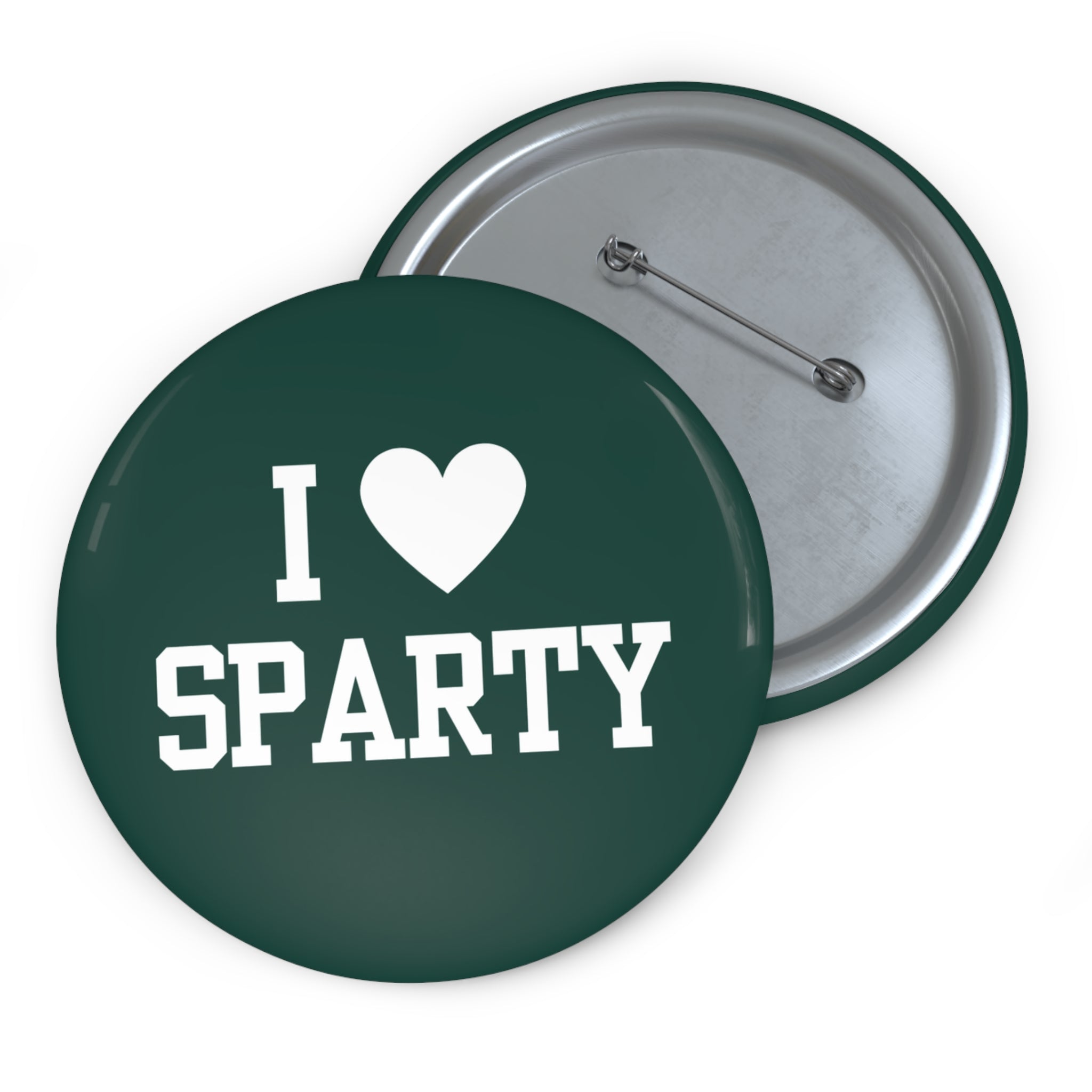 Green "I <3 Sparty"