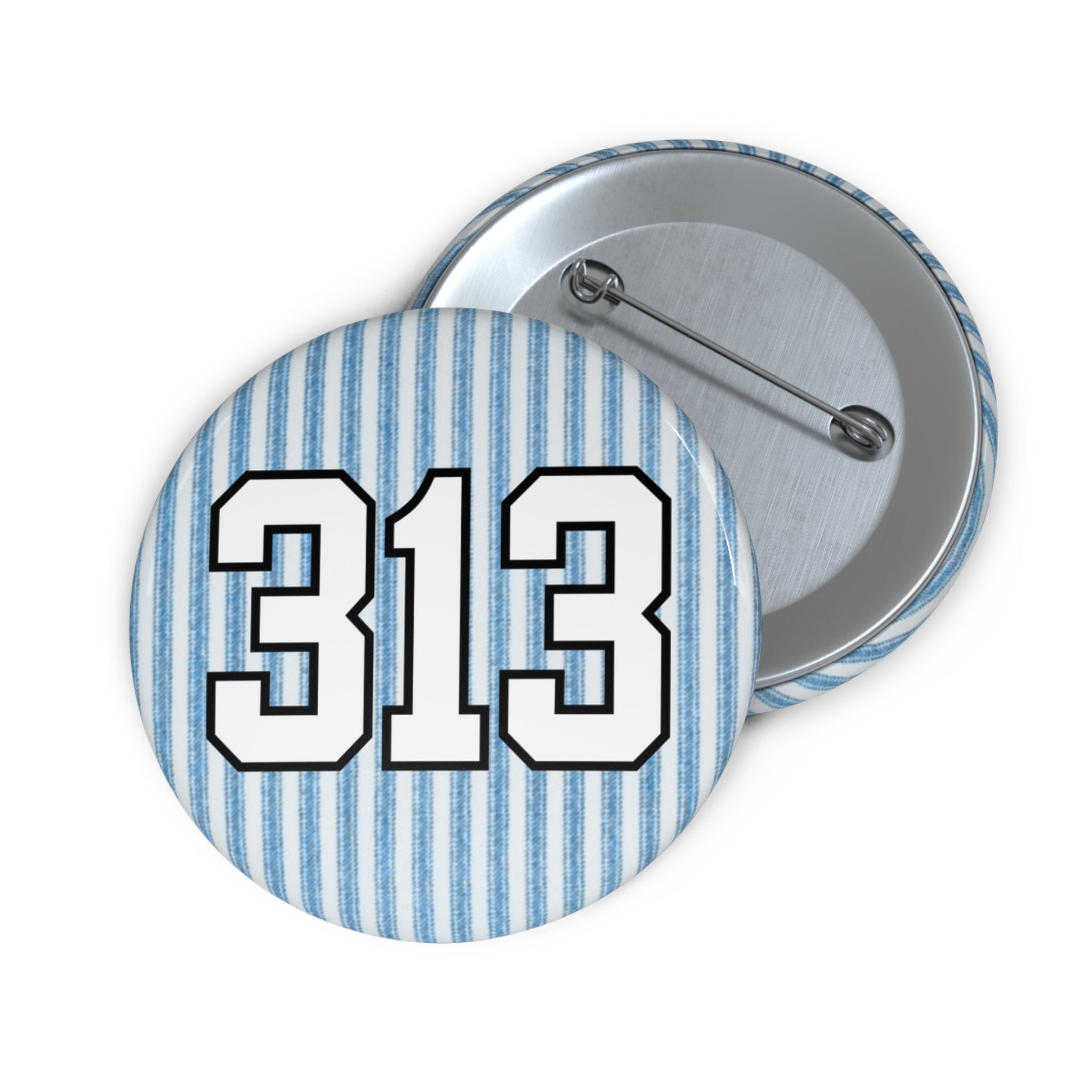 Striped "313"