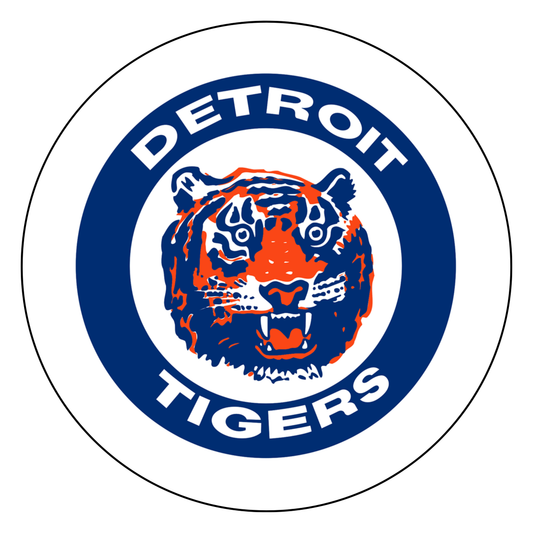 Round "Detroit Tigers"