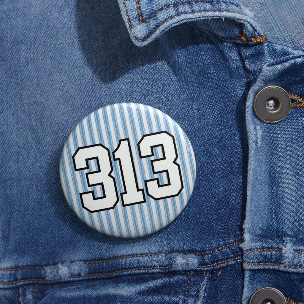 Striped "313"