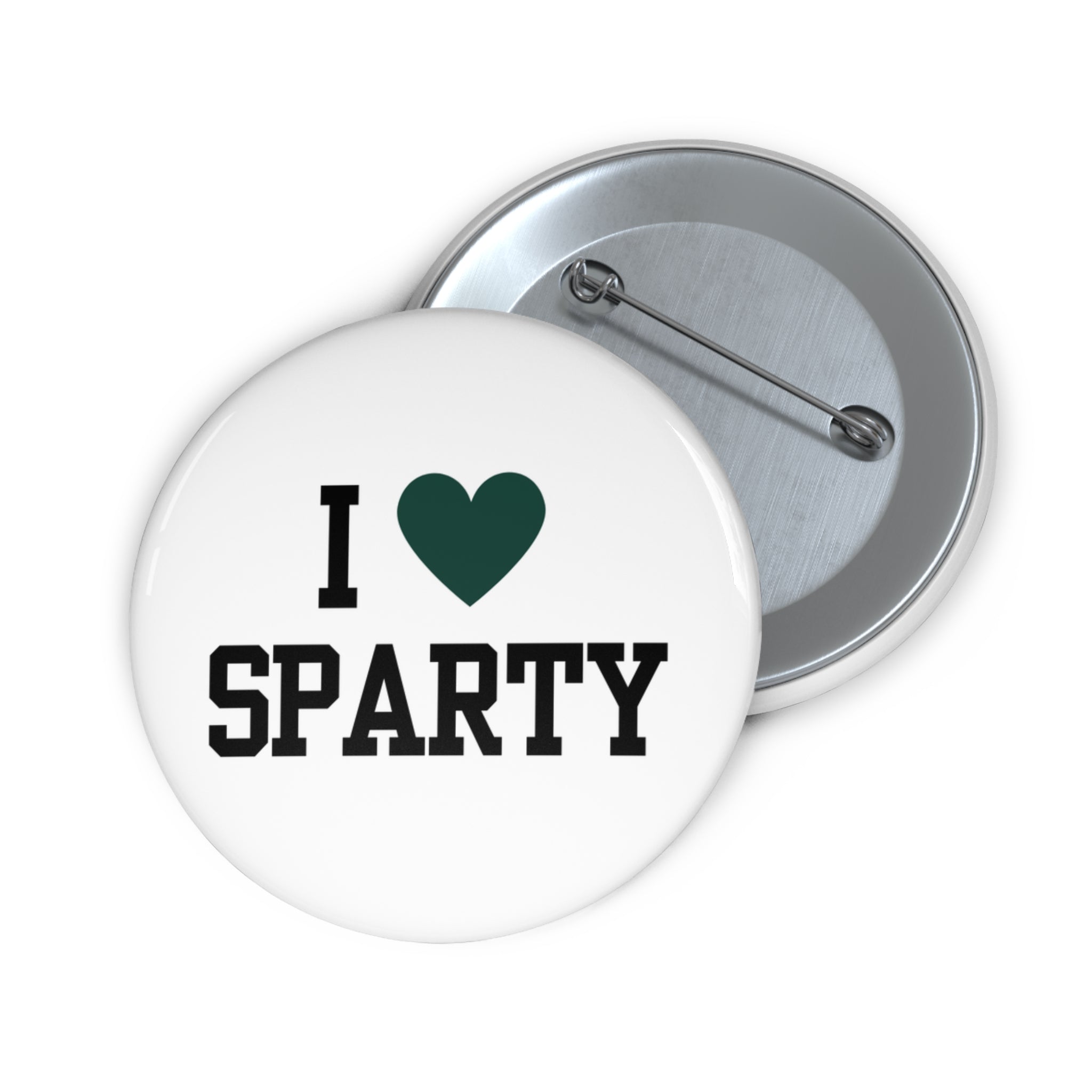 White "I <3 Sparty"