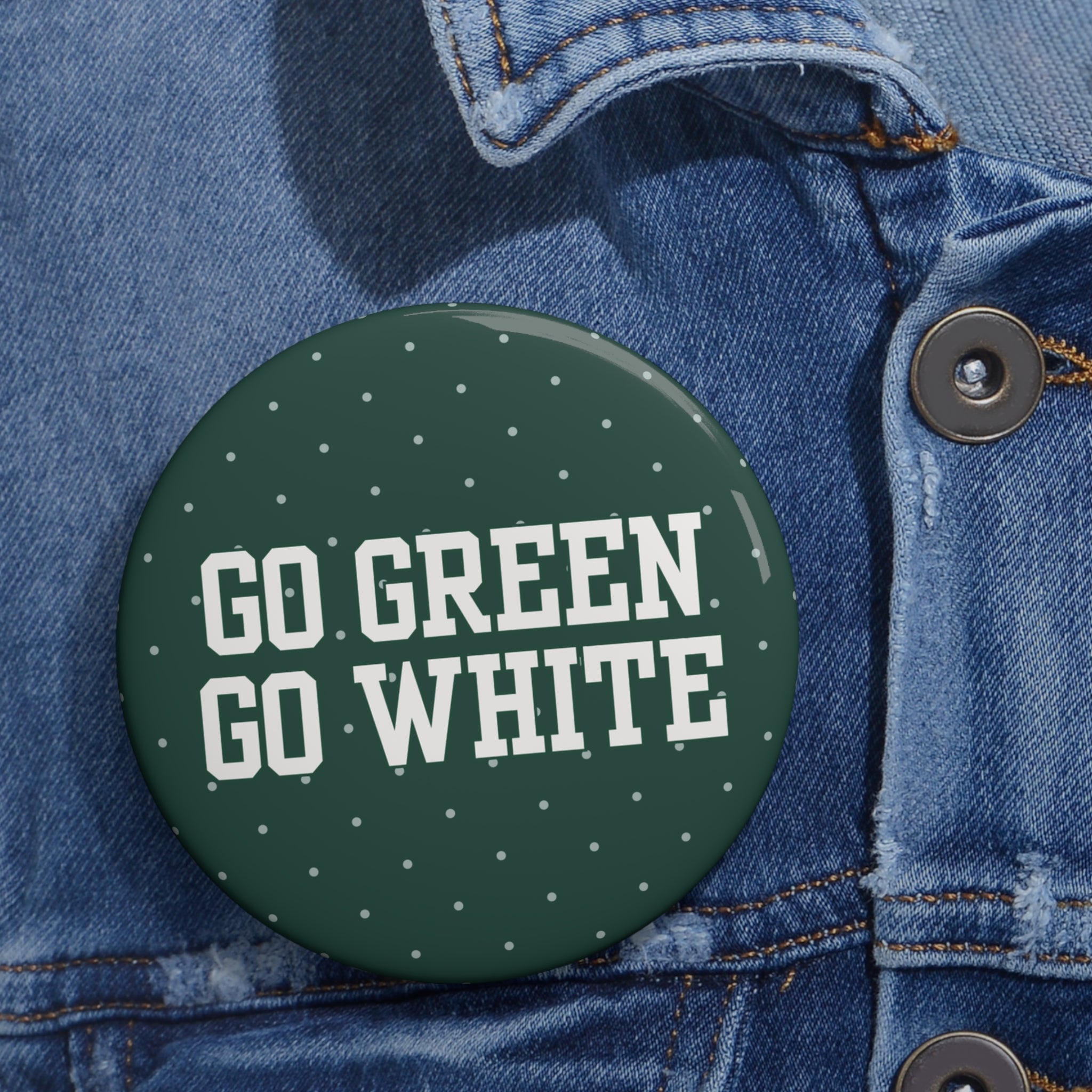 Green Polka Dot GGGW