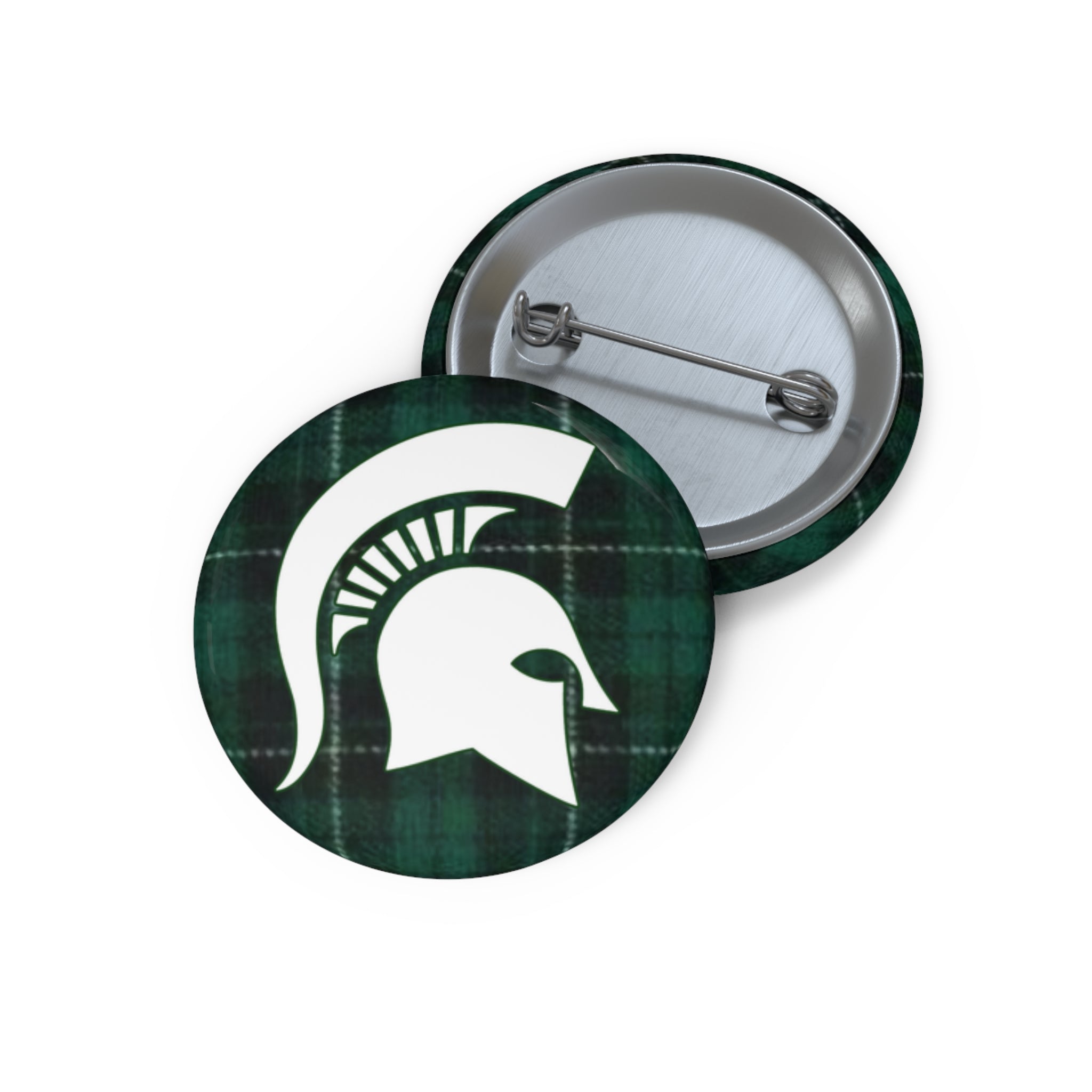 Plaid Sparty Head