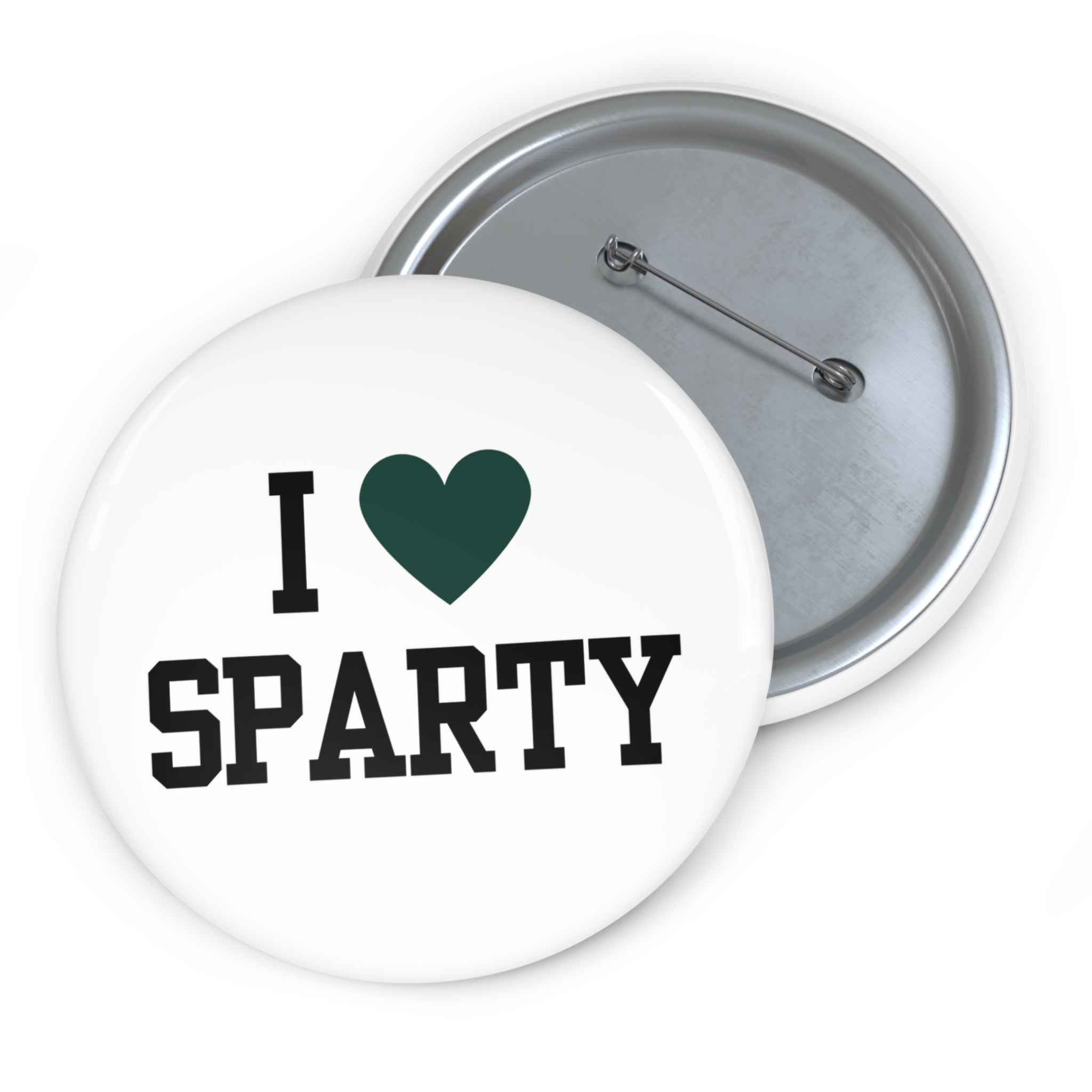 White "I <3 Sparty"