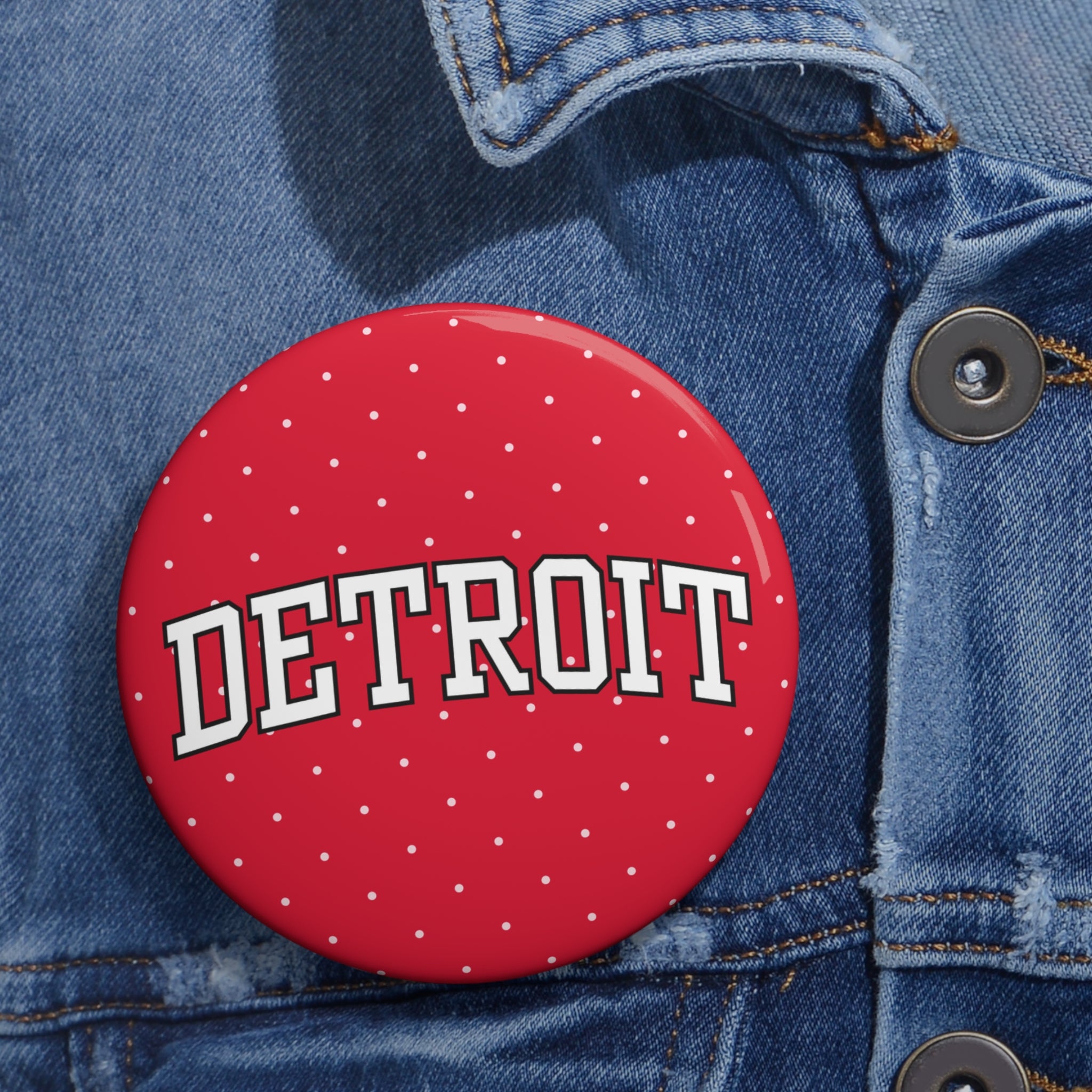Red Polka Dot Detroit