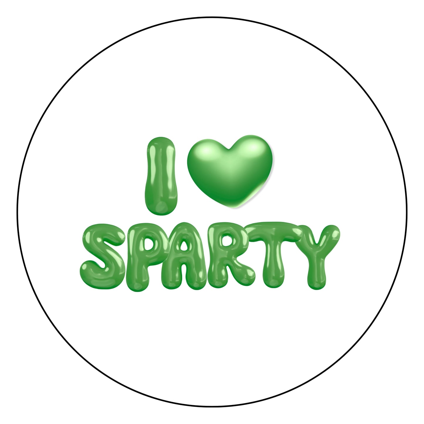 I <3 Sparty Balloons