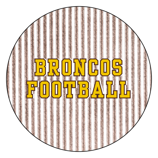 Retro "Broncos Football"