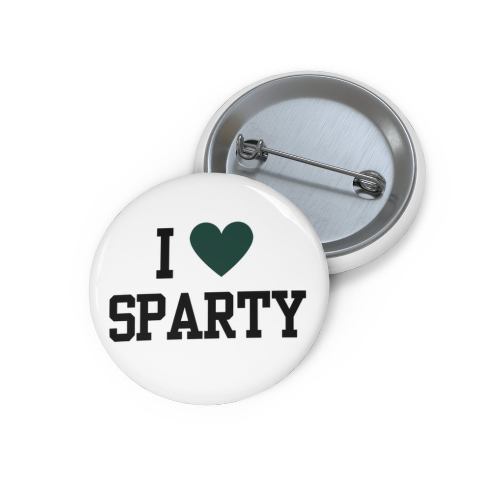 White "I <3 Sparty"