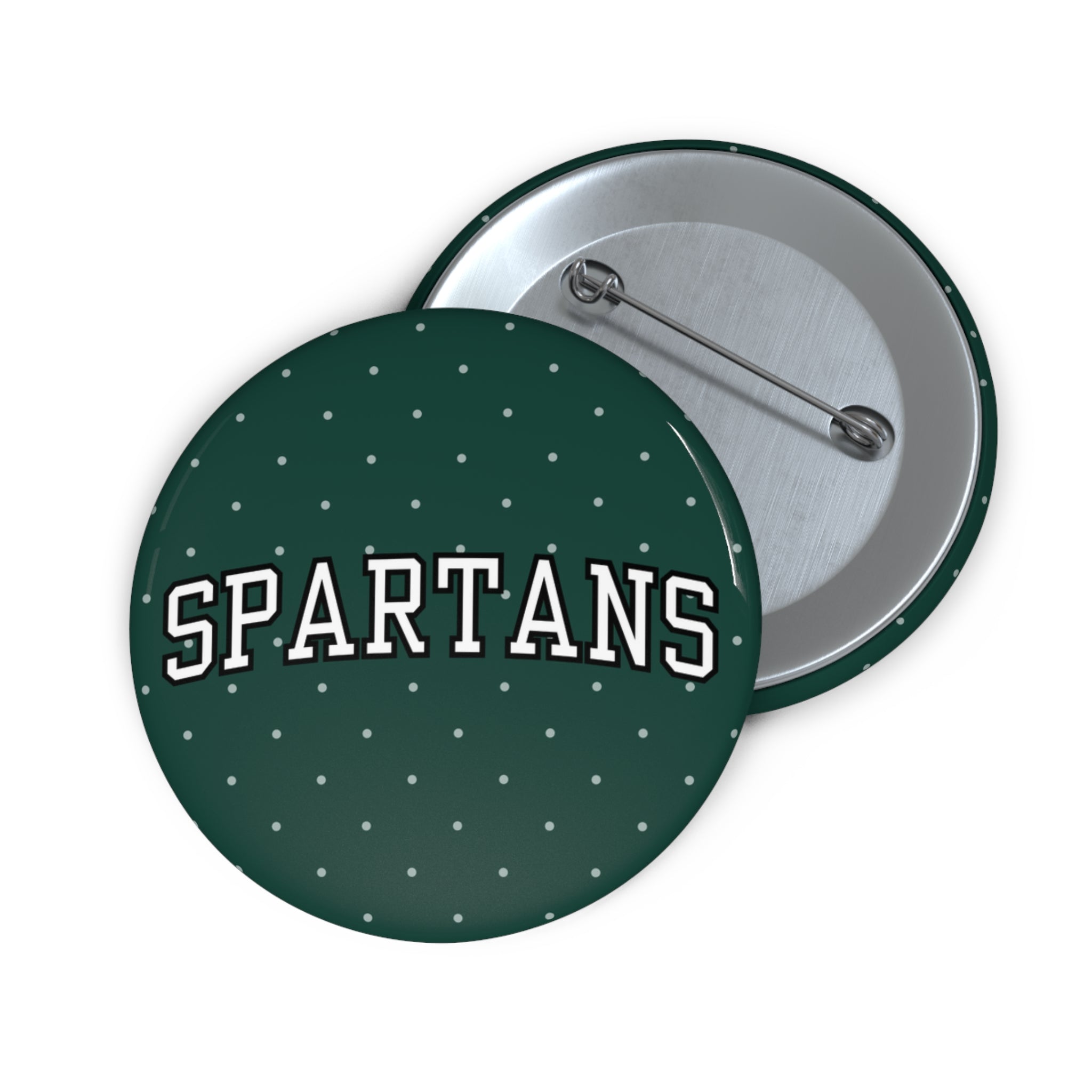 Green Polka Dot Spartans