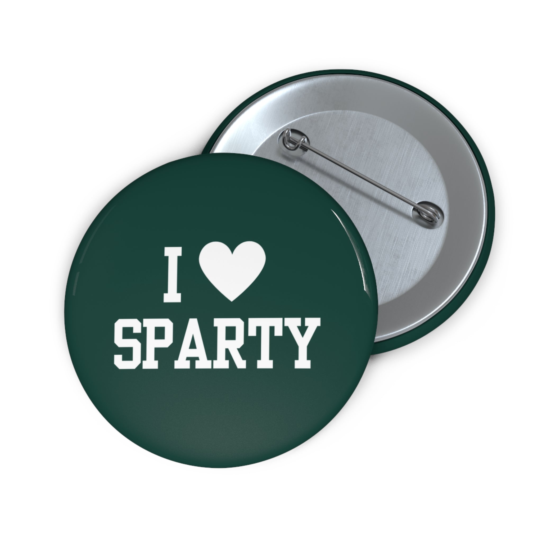 Green "I <3 Sparty"