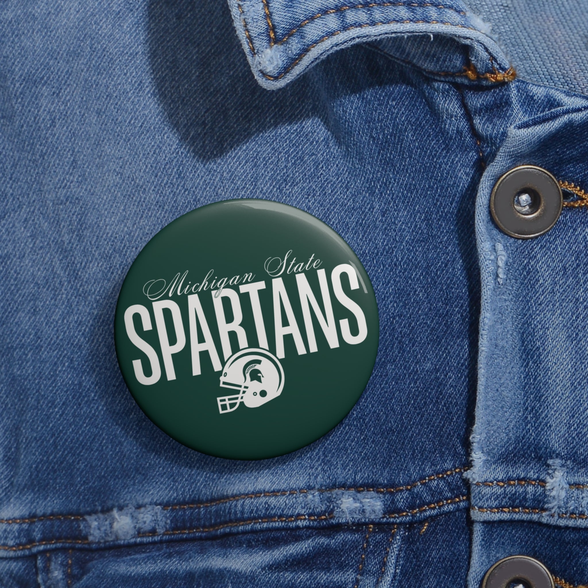 Green MSU Spartans