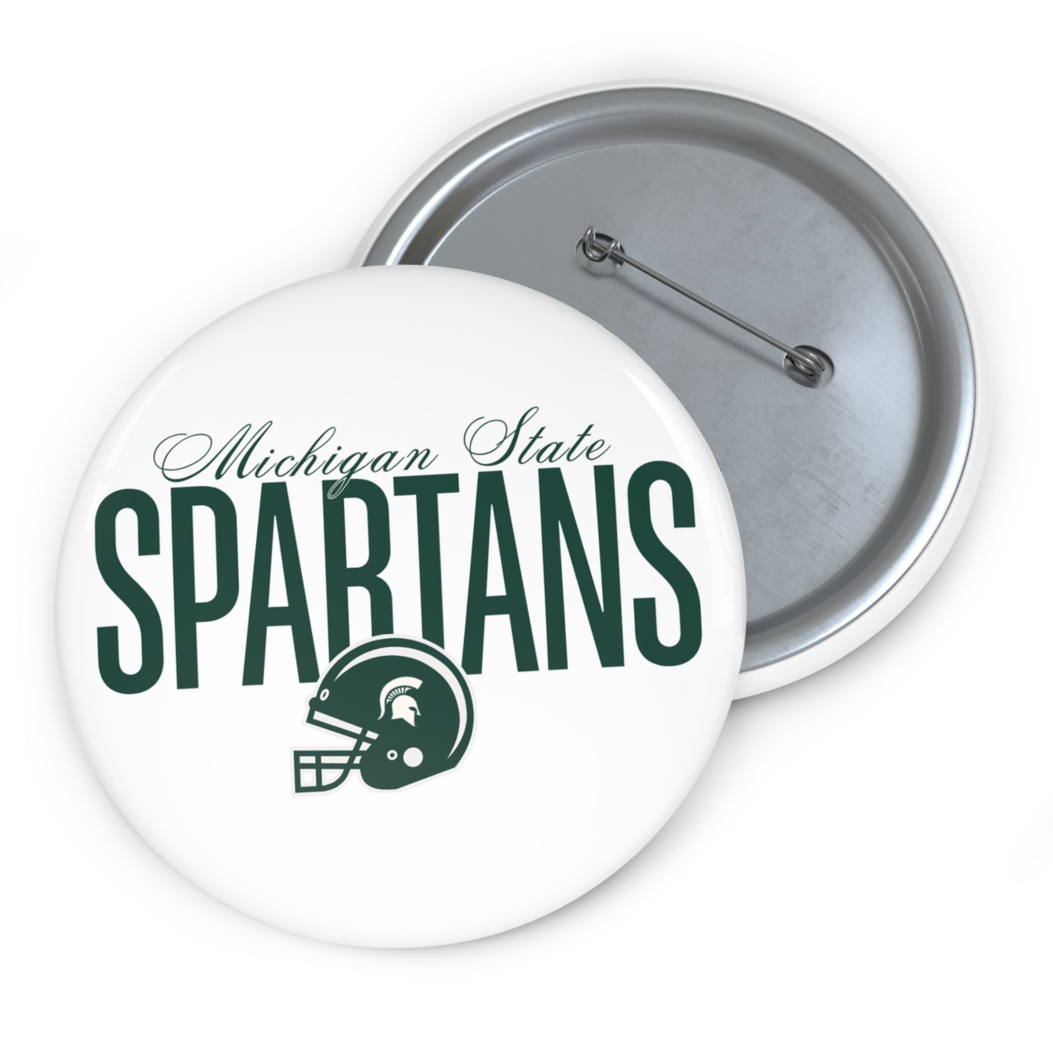 White MSU Spartans