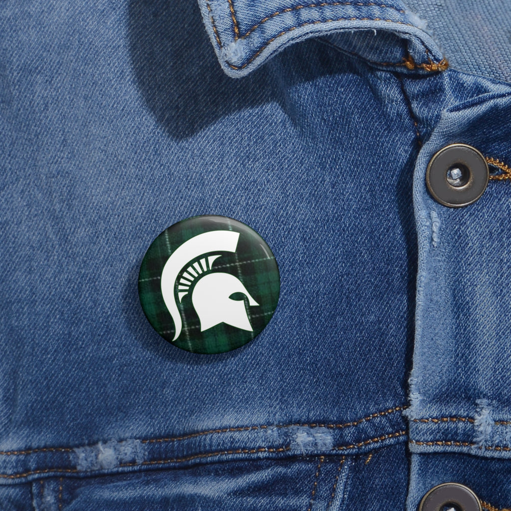 Plaid Sparty Head