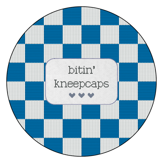 checkered bitin' kneecaps