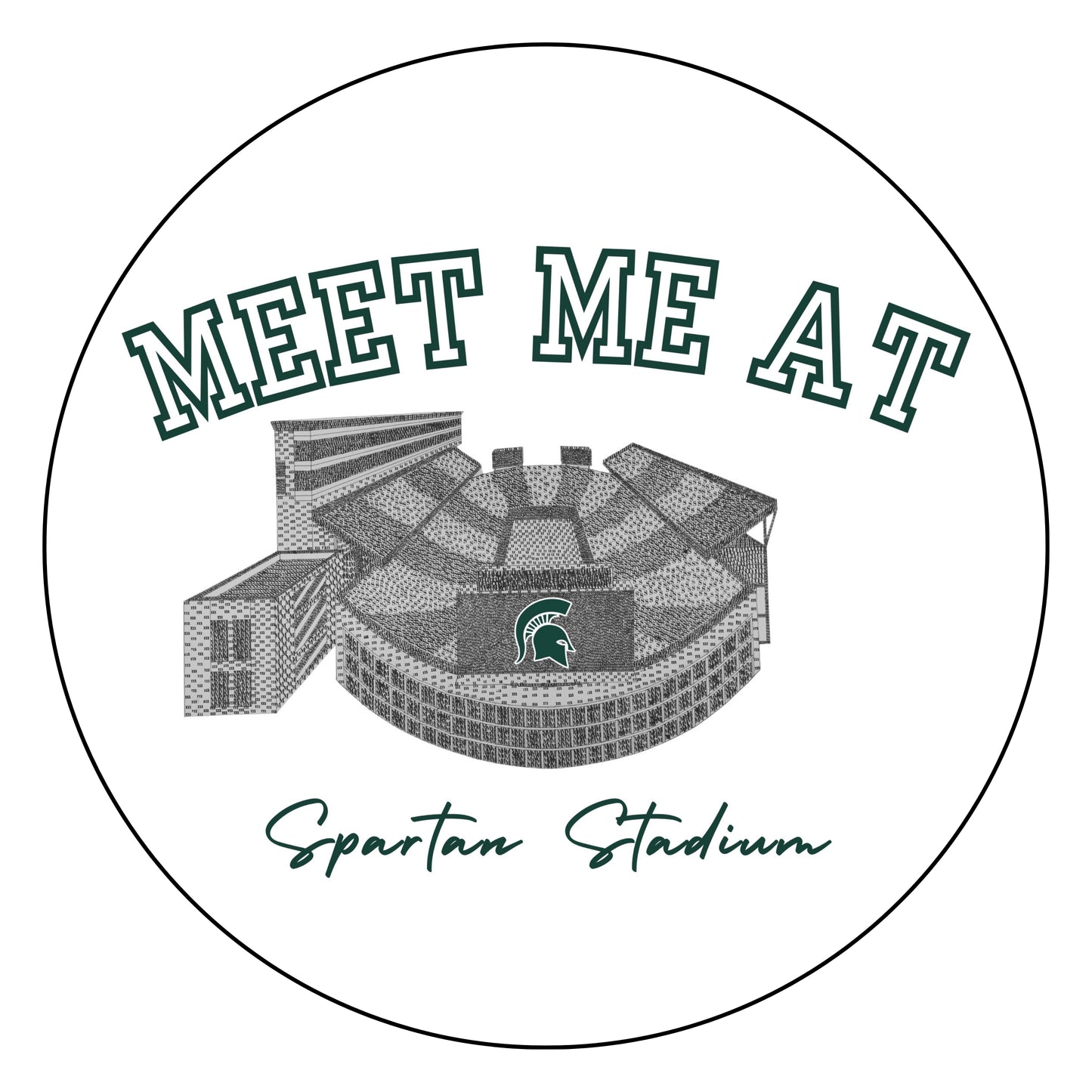 Meet Me at Spartan Stadium- White