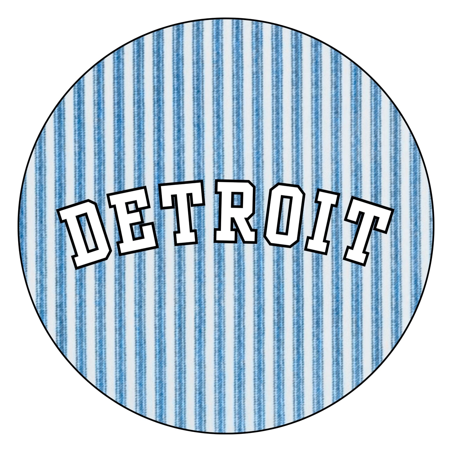 Retro Curved "Detroit"