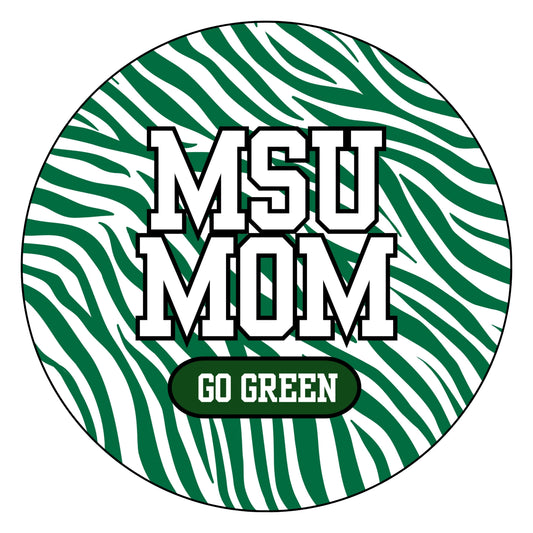 MSU Mom- Zebra