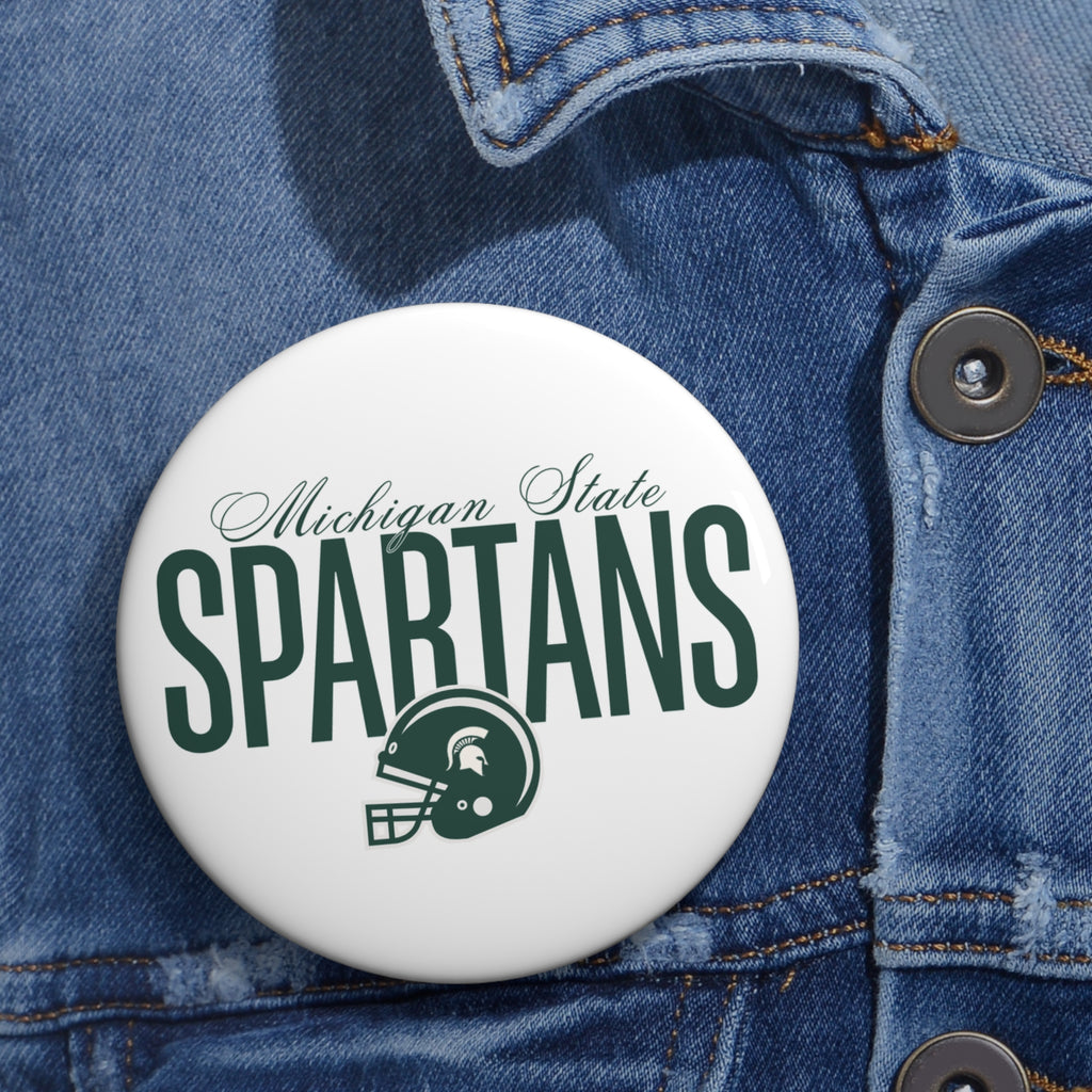 White MSU Spartans