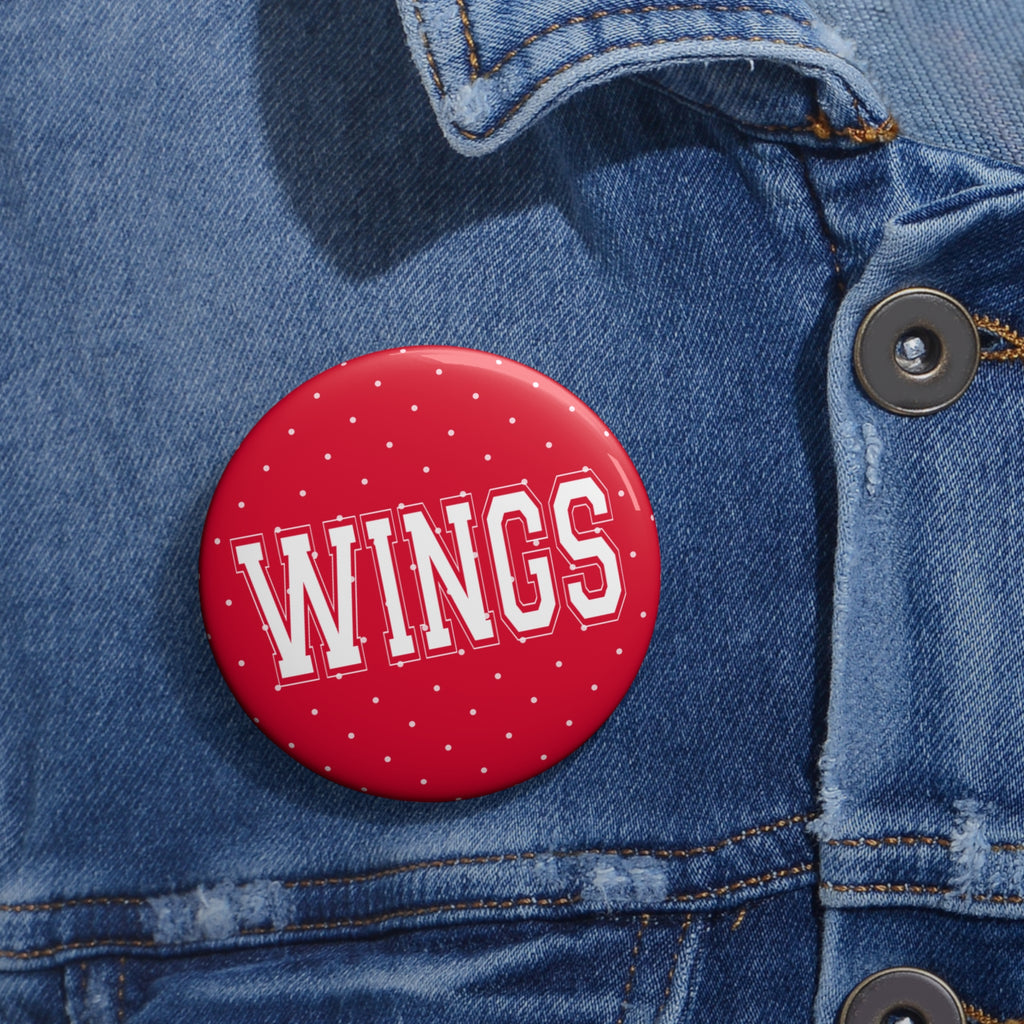 Red Polka Dot "Wings"