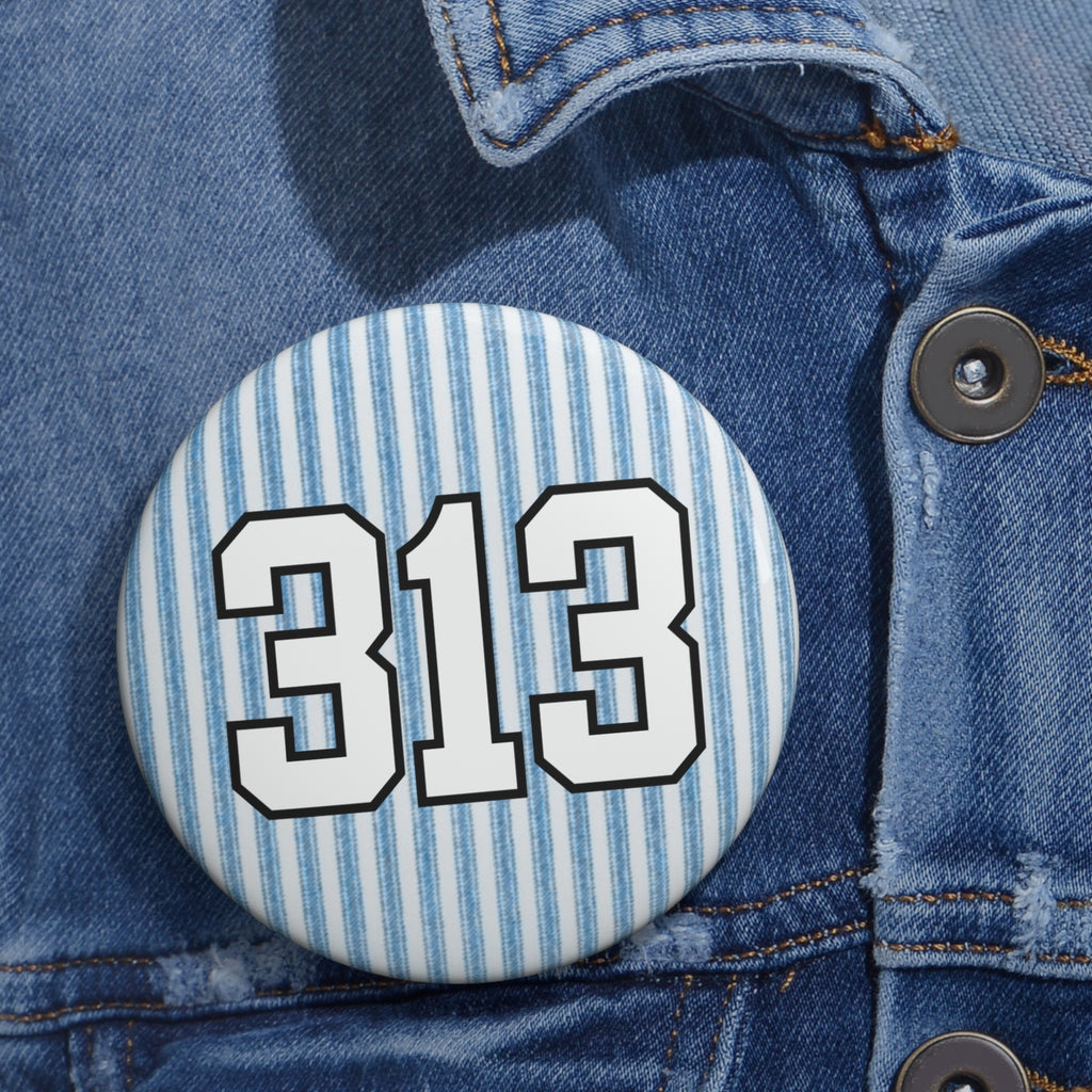 Striped "313"